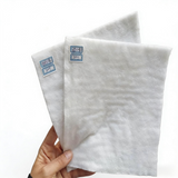 Short-fiber geotextile