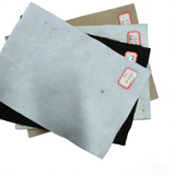 Short-fiber geotextile