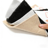 Short-fiber geotextile