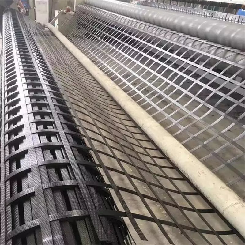 Steel-Plastic Geogrid