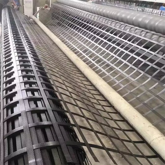 Steel-Plastic Geogrid